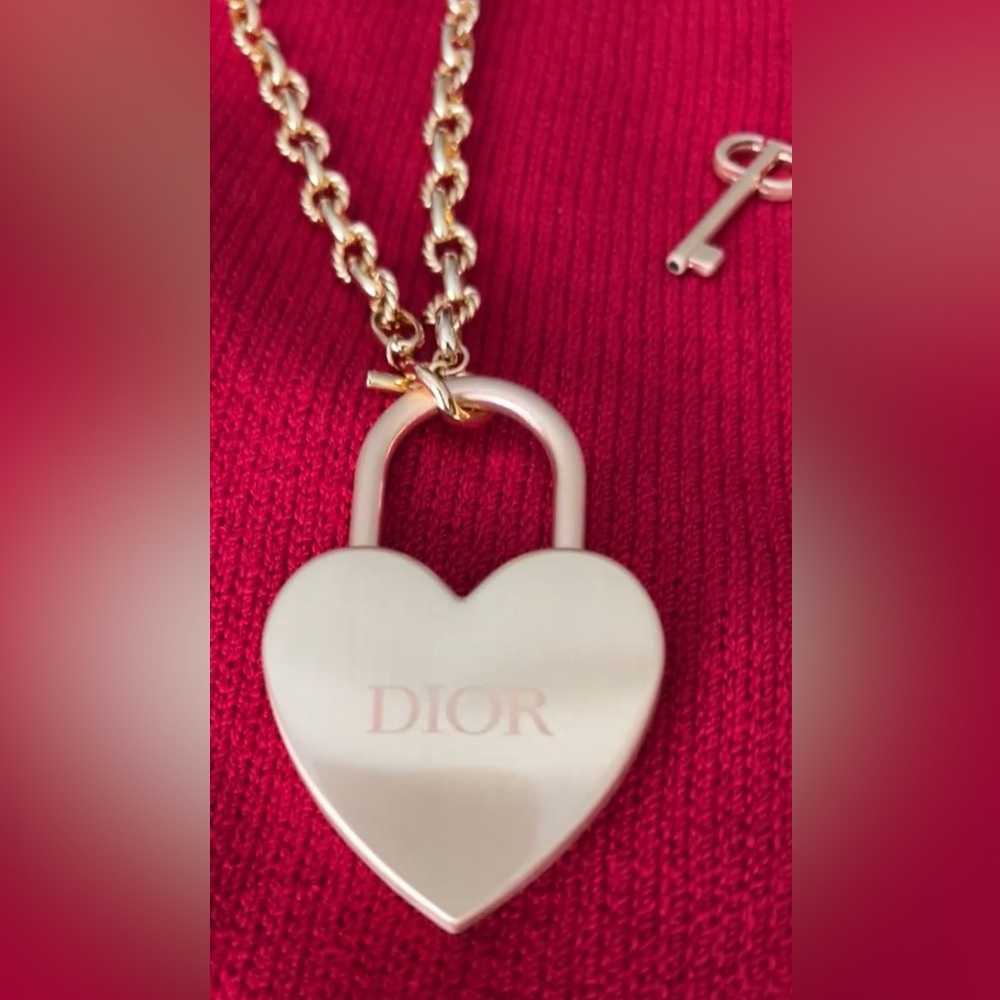 Authentic Dior Lock and Key